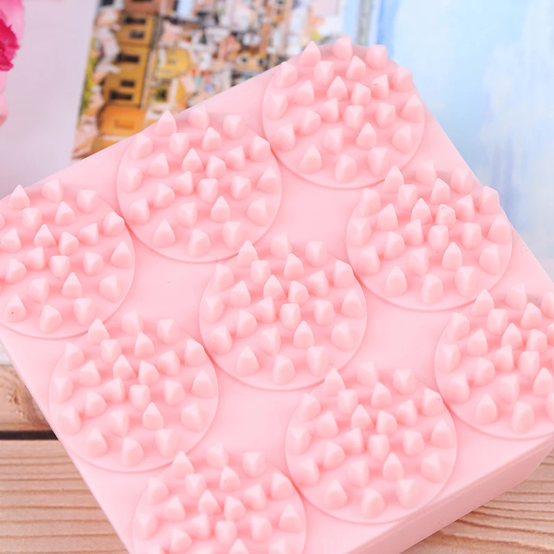 Мягкий силиконовый массажер для головы волос шампунь щетка расческа уход за