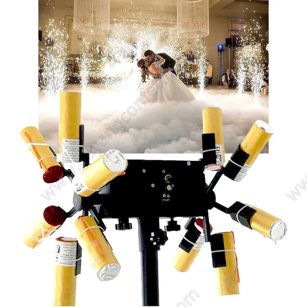 Скидка Пожарная система для помещений, пиротехника для свадьбы, с дистанционным управлением