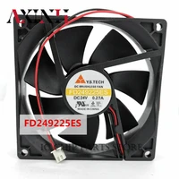 original brand new fd249225es 9225 dc24v 0 27a 2wire cooling fan 929225mm in stock