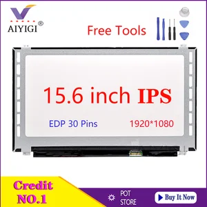 15 6 inch ips laptop led screen b156han06 1 b156han04 1 ltn156hl09 lp156wf4 spl1 lp156wf6 spk1 n156hce eaa display edp 30 pins free global shipping