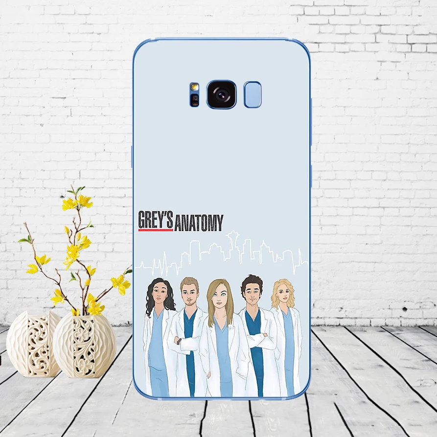 07DD Американский ТВ GREYS Anatomy Мягкий силиконовый чехол для Samsung Galaxy S6 S7 край S8 S9 S10 плюс A70 A50 чехол - Цвет: 2