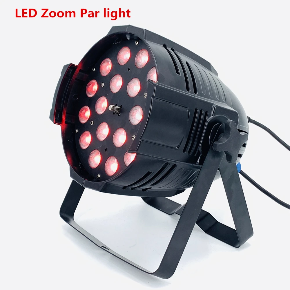 18x18 Вт RGBWA УФ 6 в 1 светодиодный Zoom Par Светильник эффект светильник dj dmx s дискотечный