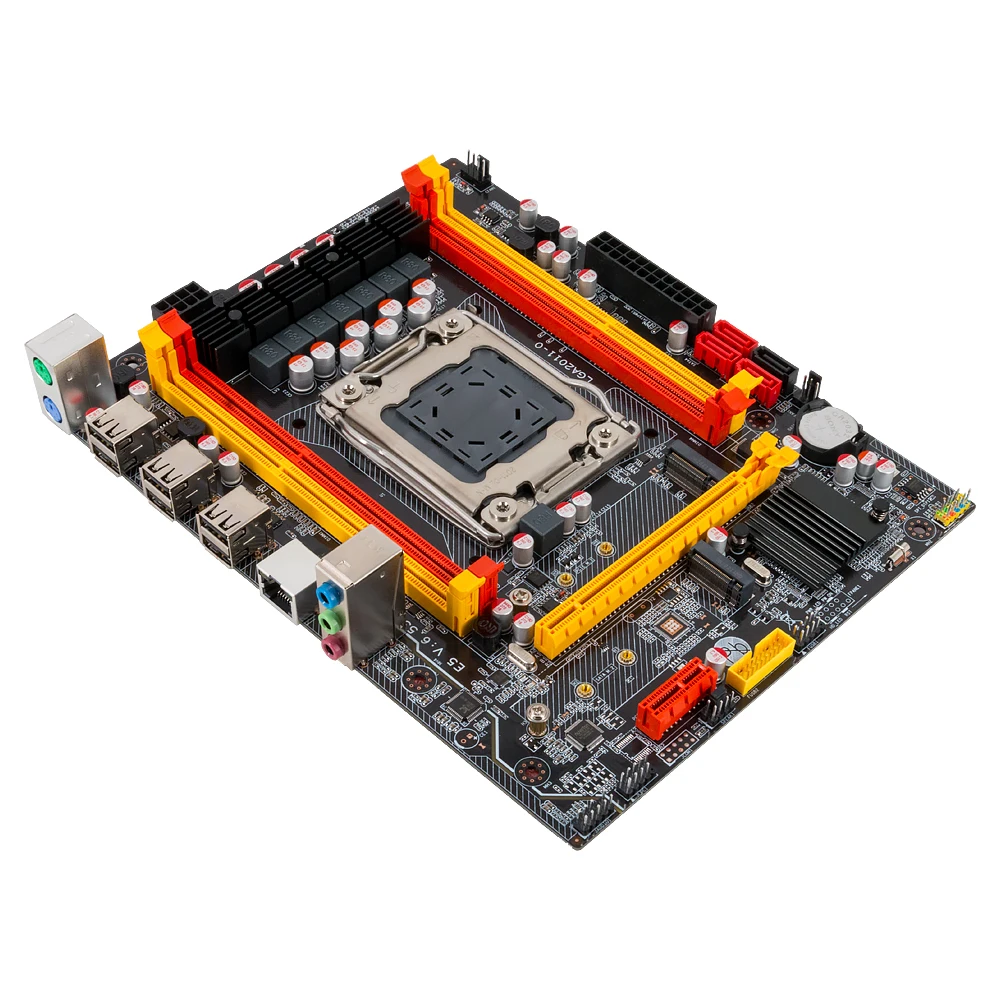 Материнская плата ALZENIT материнская Intel X79 LGA 2011 Xeon E5 с поддержкой ECC REG DDR3 128 ГБ M.2 NVME