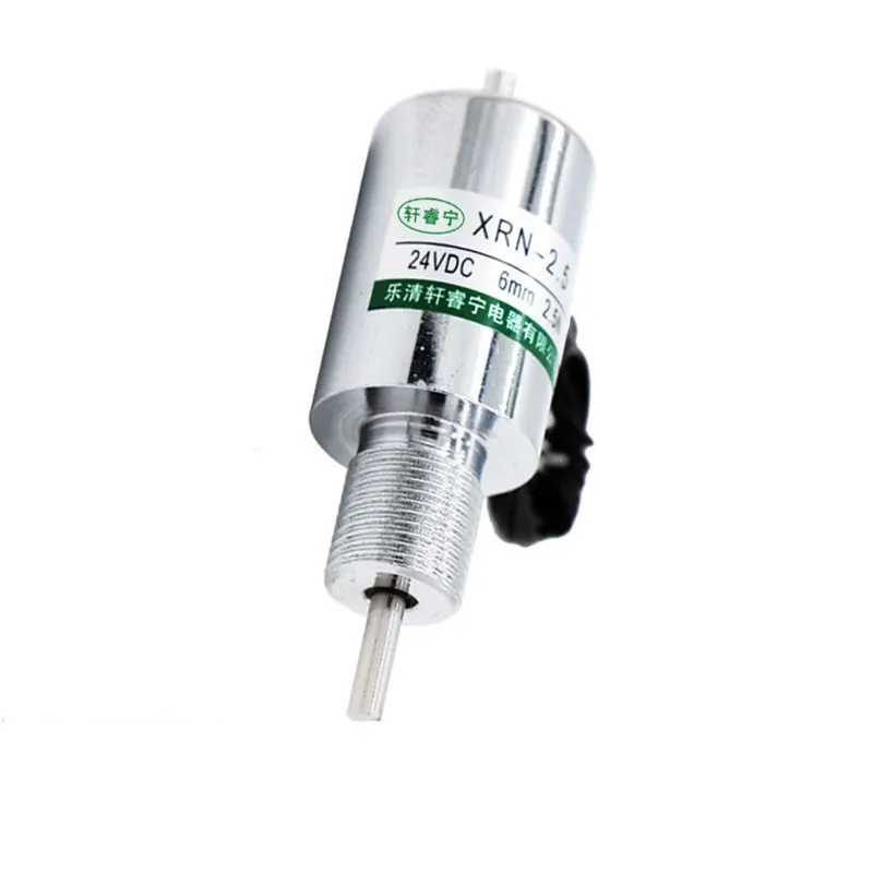 Электромагнитная трубка для спирали 12 В 24 постоянного тока всасывание 6 мм 14 Вт