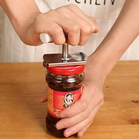 adjustable bottle cap opener multifunctional jar opener stainless steel lids off jar opener for kitchen gadget accessories