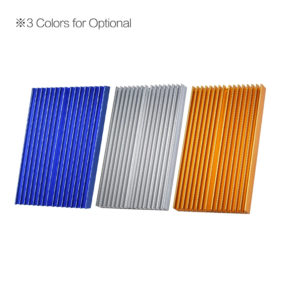 Алюминиевый сплав тепловой модуль раковины радиатор кулера с 16 плавниками для