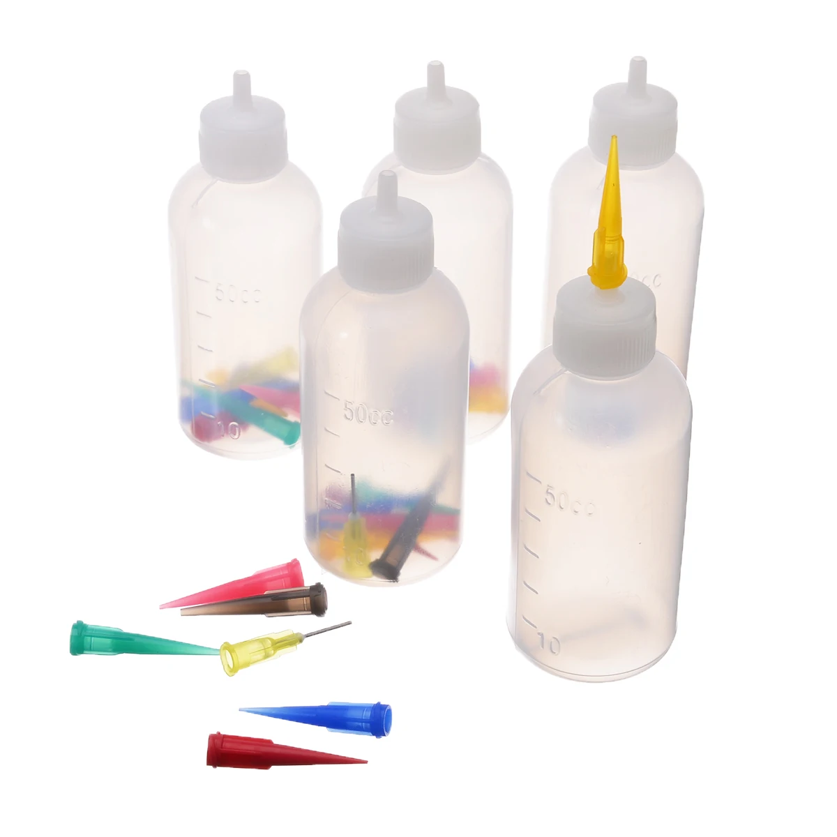 5 шт. пластиковые бутылки для приправ|Соусники| |