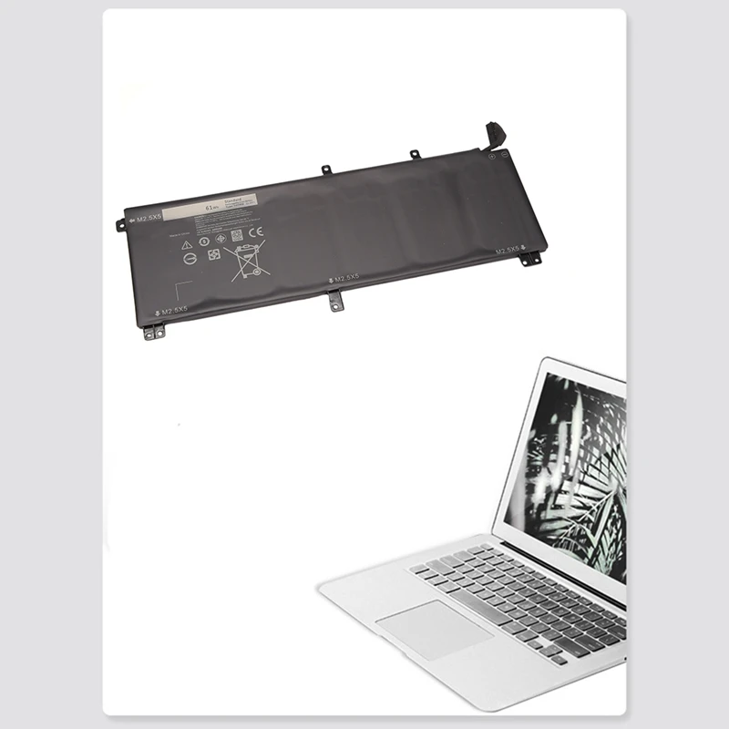 Аккумулятор T0TRM для Dell XPS 15 9530 9535 Precision M3800 Series TOTRM 245RR 0H76MY H76MV 07D1WJ 7D1WJ Y757W 11 1 V 61Wh |