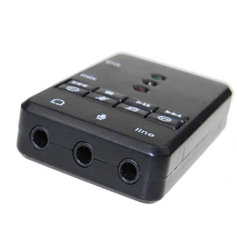 Внешняя звуковая карта Xear 3D USB 1 шт. аудиоинтерфейс 7 каналов адаптер со