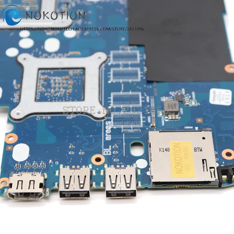 Материнская плата NOKOTION 720566-501 720566-001 для ноутбука HP ENVY 15 15T-J000 15T-J100 основная GT740M 2 Гб