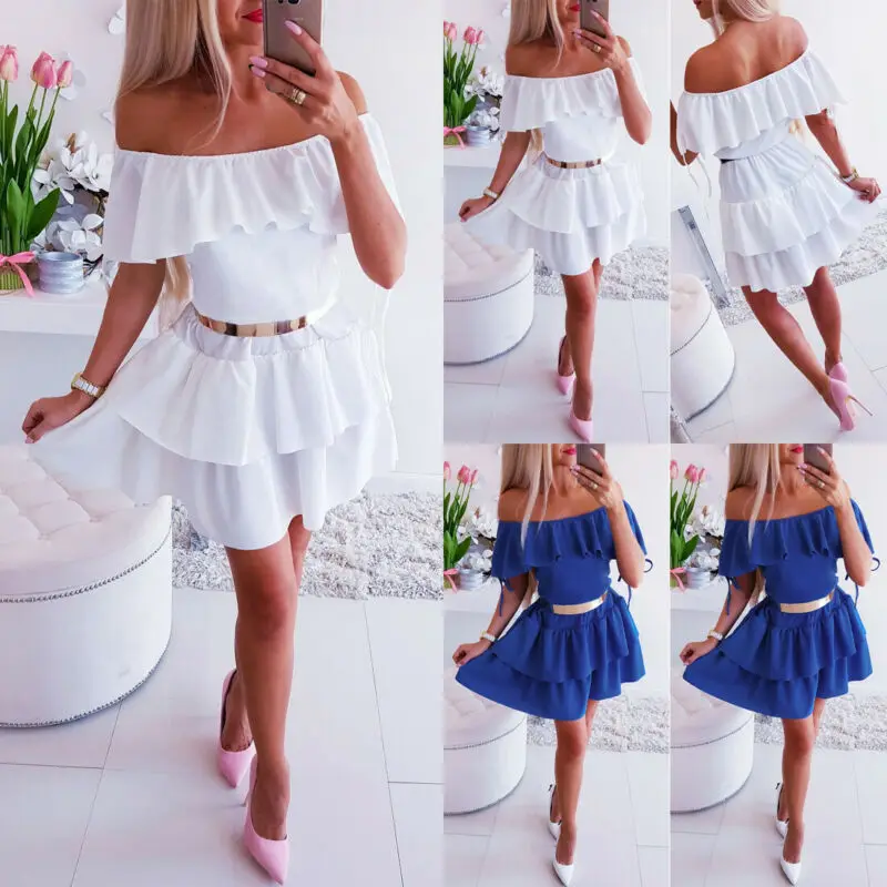 Женское короткое коктейльное платье бохо вечерние мини-платья с открытыми