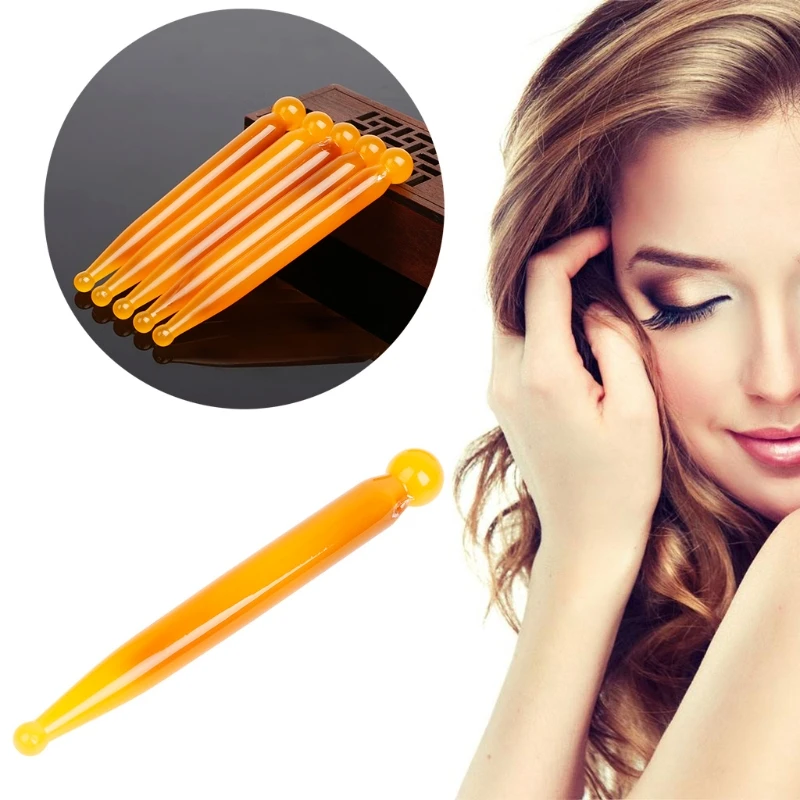 

Resin Traditional Relax Face Eye Beauty Massage Reflexology Stick Bar Tool
