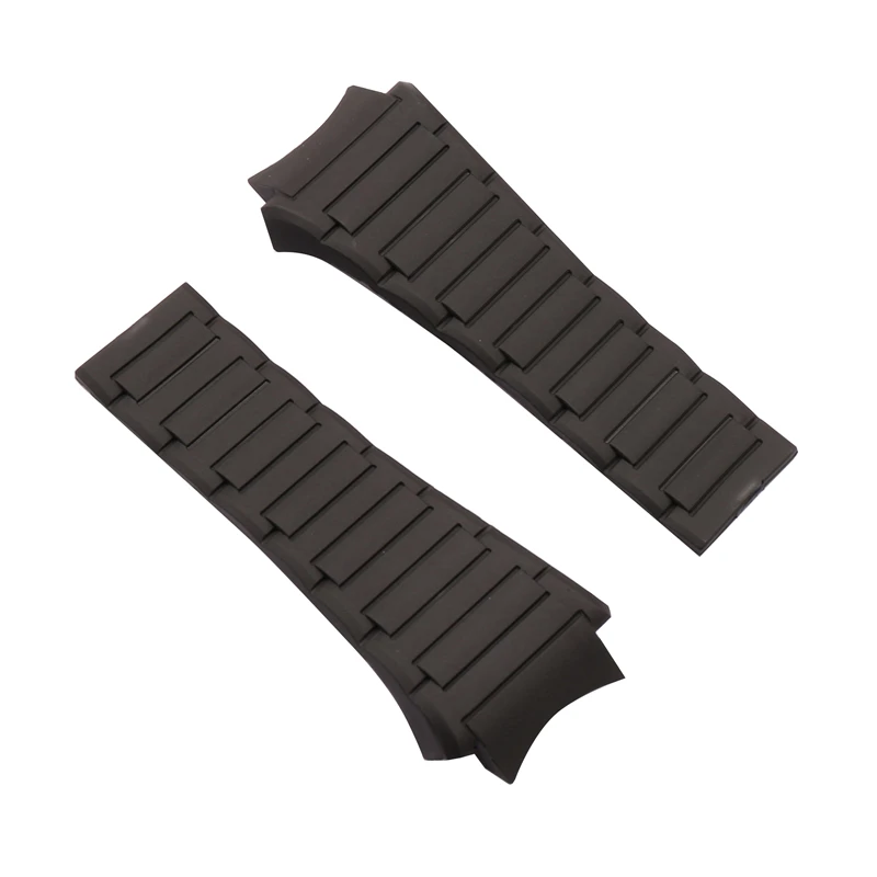 Ремешок резиновый водонепроницаемый для мужских часов силиконовый браслет Porsche