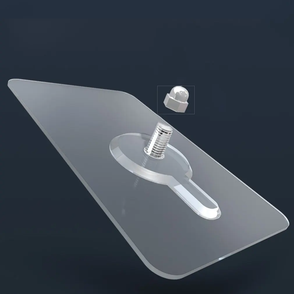 Неперфорированный стикер сильная вискоза Ванная Кухня стены присоска клей без