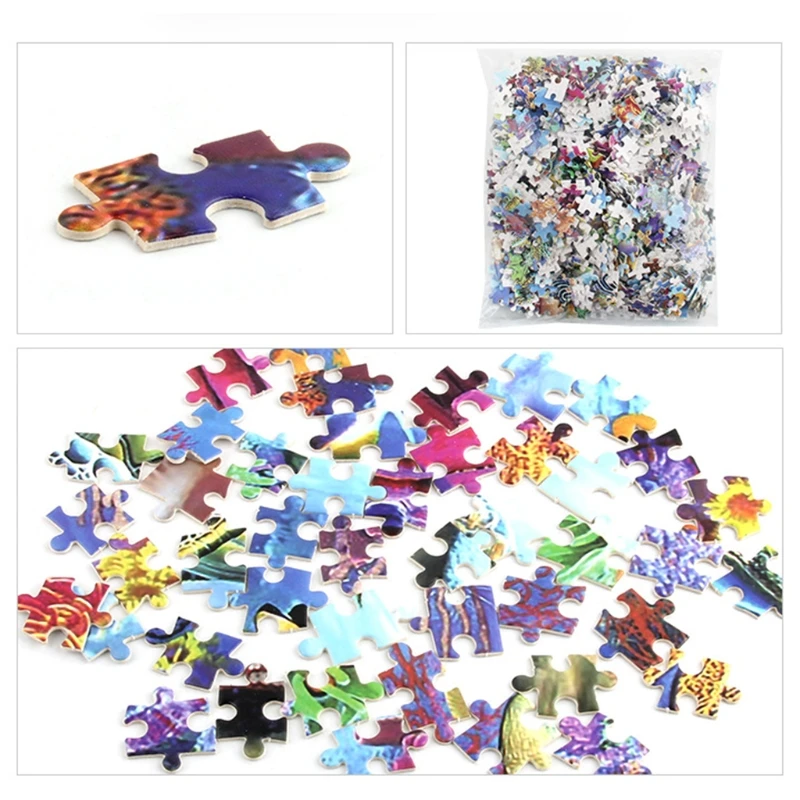 

1000 Pieces Of Adult Puzzle Paper Puzzle, Adult Intellectual Decompression Fun Family, Suitable For Children And Adults