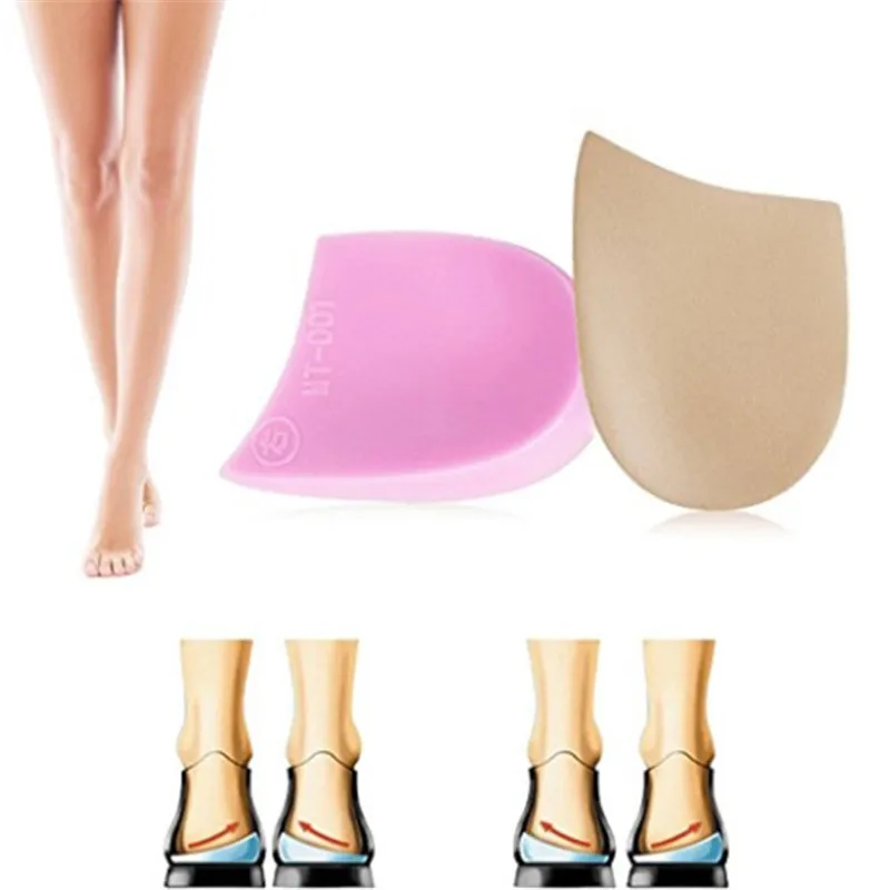 

1 Pairs High Quality New GEL O/X Legs Correction Orthotics Pad Outside Or Inside Gel Insole Orthopedic Support Insoles