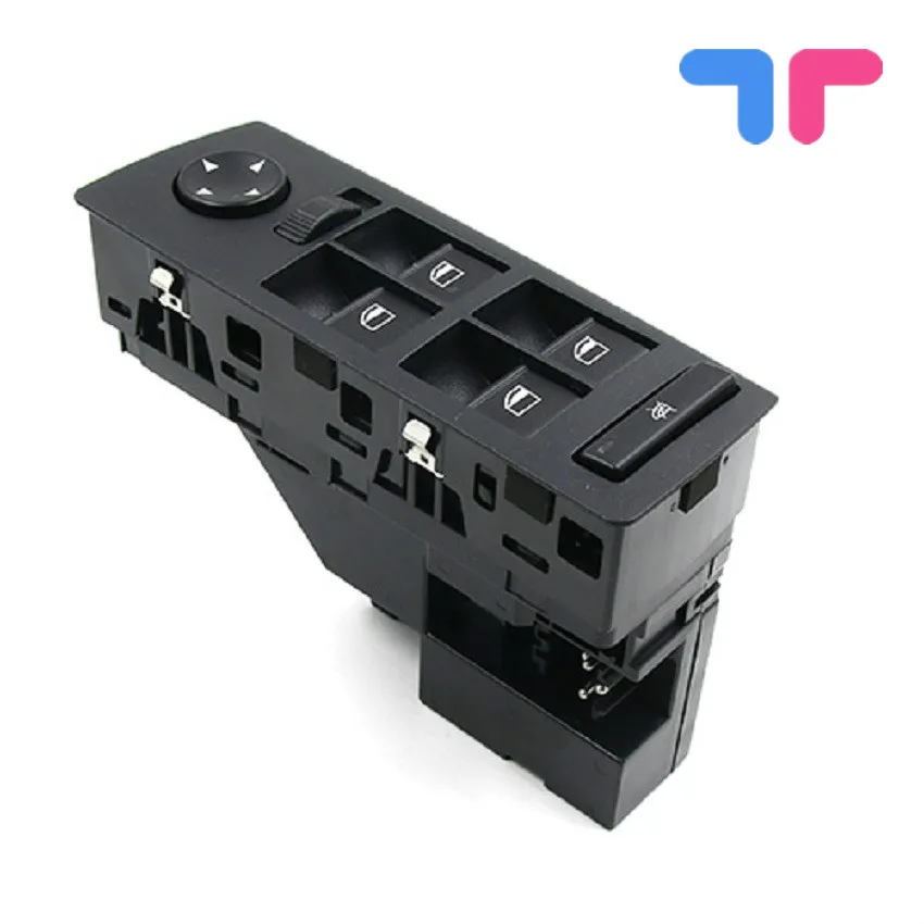

BMW E53 X5 Genuine Left Front Window Switch Assembly With Mirror Adjustment NEW OE 61316962505 61316925695