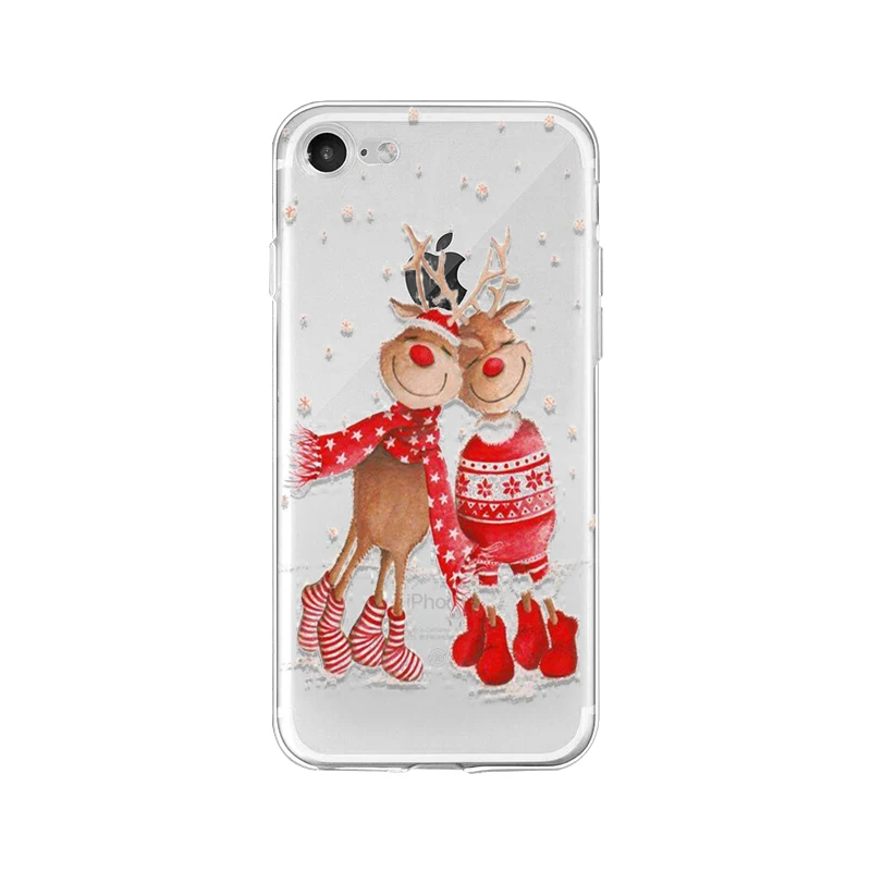 Новогодние подарки Babaite аксессуары для телефонов Apple iPhone 8 7 6 6S Plus X XS max 5 SE