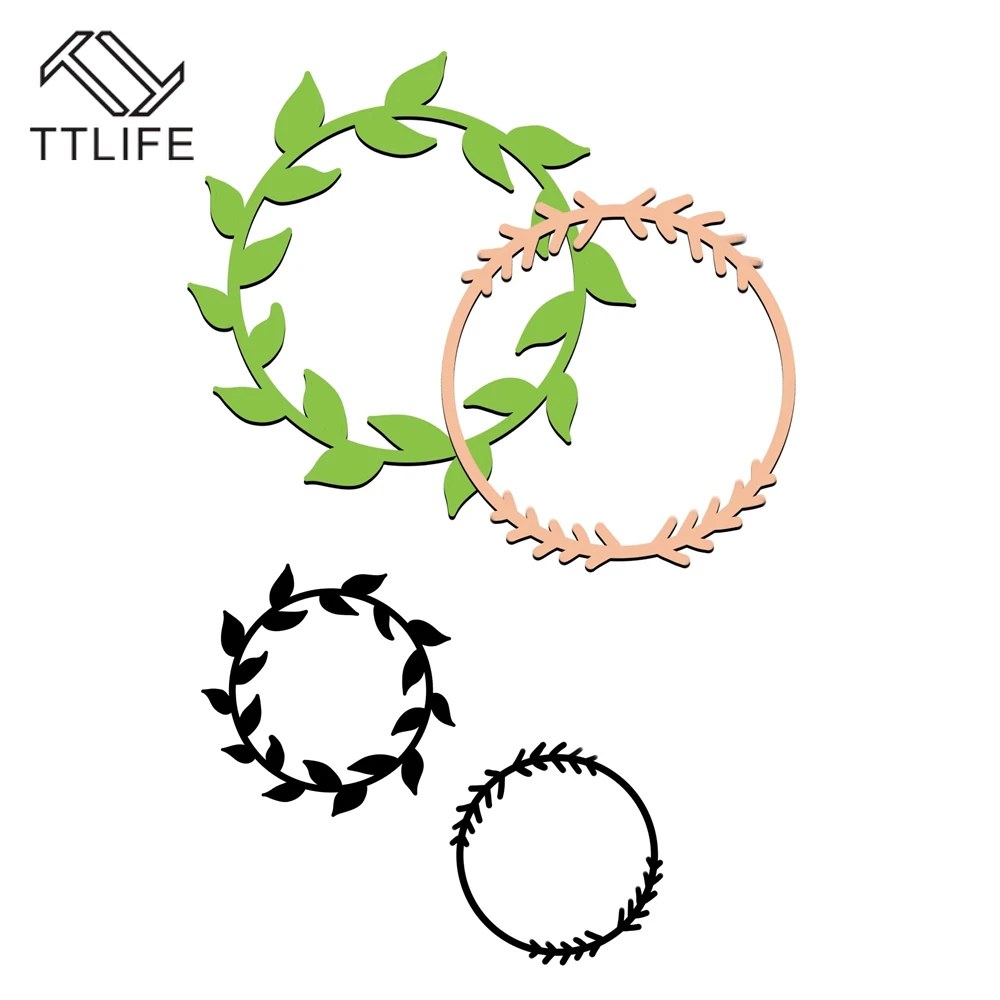 TTLIFE волновая рамка металлические режущие штампы для рукоделия скрапбукинга