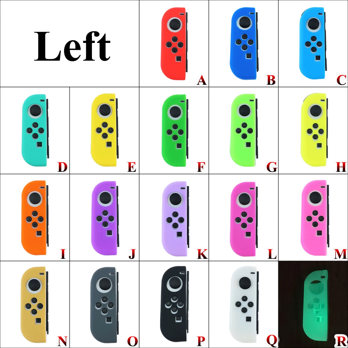 Мягкий чехол YuXi для nyd Switch JOY CON силиконовый защитный чехол для NAND JOY-CON Противоскользящий защитный чехол