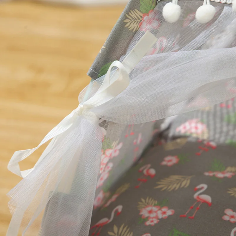 Новая кровать для домашних животных подкладка собаки всесезонный домик кошек