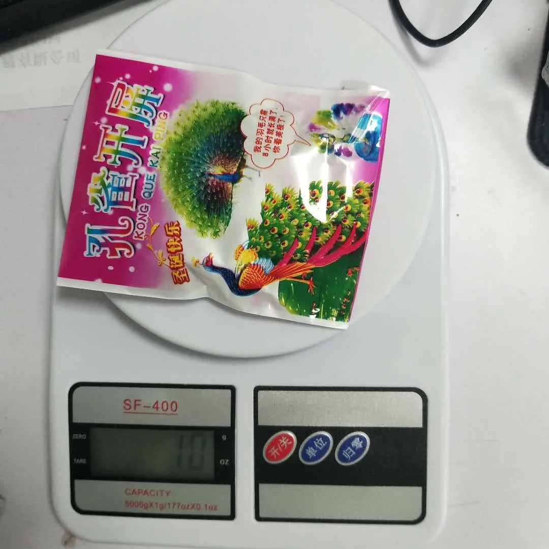 Бумажный Павлин Дерево магическое растущее Рождественский подарок бумага