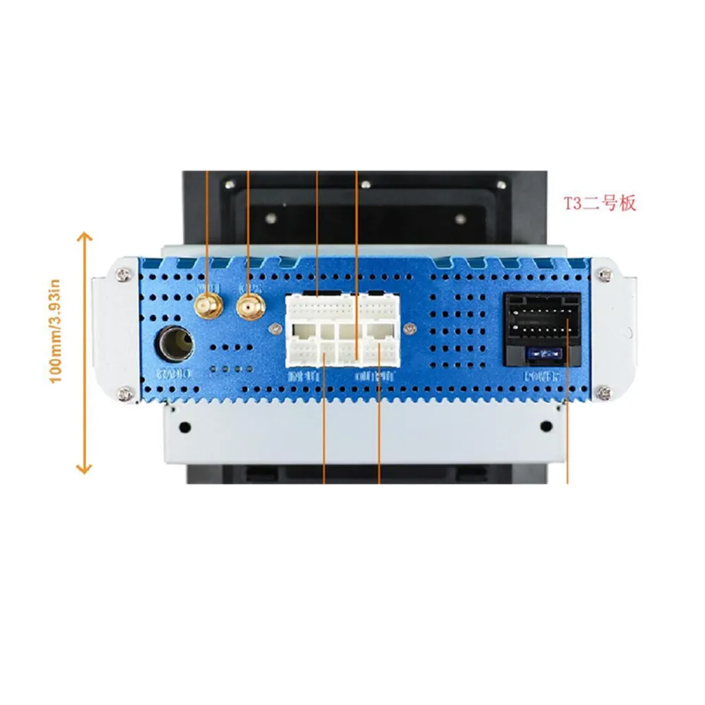 Автомобильная магнитола 8 дюймов Android 10 0 большой экран универсальный