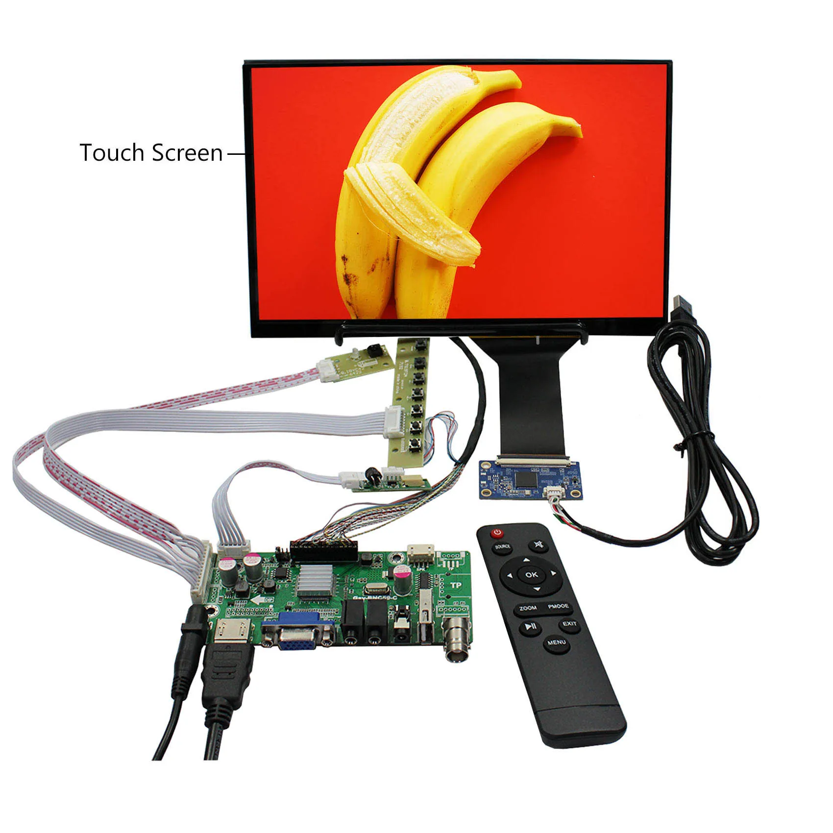 10 1 &quot50-контактный разъем LVDS x разрешение VS-V59AV-V1 B101UAN02.1 3 5-дюймовый ЖК-экран