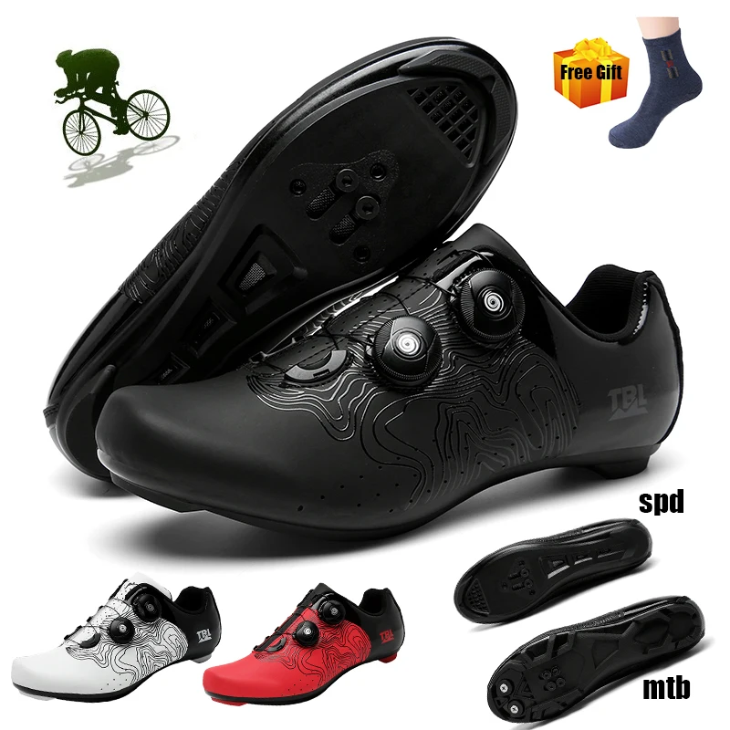 

Cycling Shoes Men Road Bike Shoes Mountain Sneakers Outdoor Professional Non-Slip Sapatilha Ciclismo SPD MTB Bicycle Sneakers