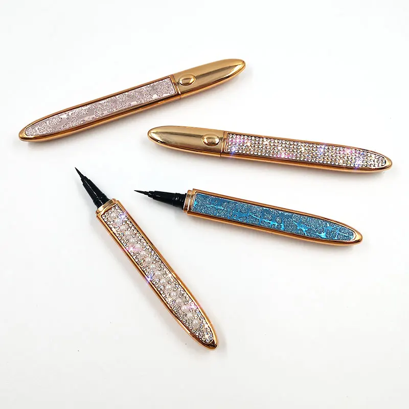 Новинка 1 шт. Алмазная Волшебная самоклеящаяся жидкая подводка для глаз карандаш