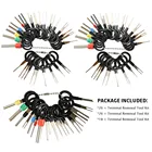 70 шт. инструмент для снятия автомобильной клеммы, набор проводов, обжимной соединитель, контактный экстрактор, съемник, инструмент для удаления проводов, инструменты для ремонта автомобиля