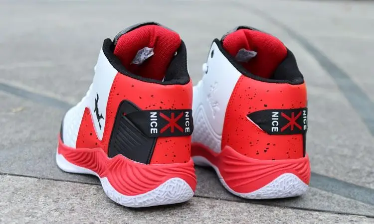 Мужские высокие баскетбольные кроссовки jordans мужские амортизирующие легкие баскетбольные кроссовки противоскользящая дышащая уличная белая спортивная обувь