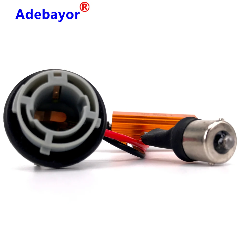 1 шт. 50 Вт 6Ohm 1156 BA15S 114 светодиодные нагрузочные резисторы фиксируют гипермигание