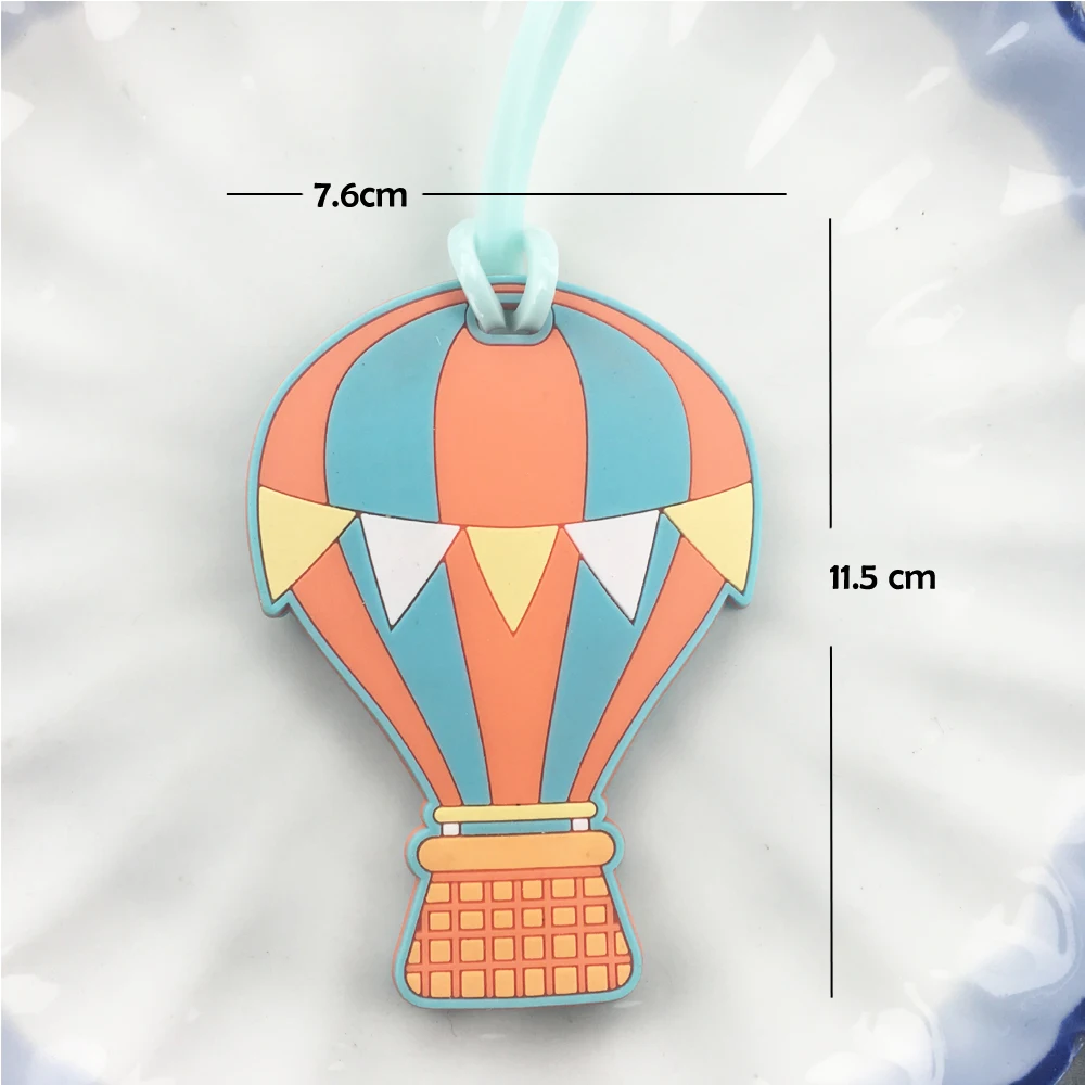 

Up, Up & Away Up and Away Hot Air Balloon Luggage Tag For wedding Favors promotion Giveaway gifts Souvenir