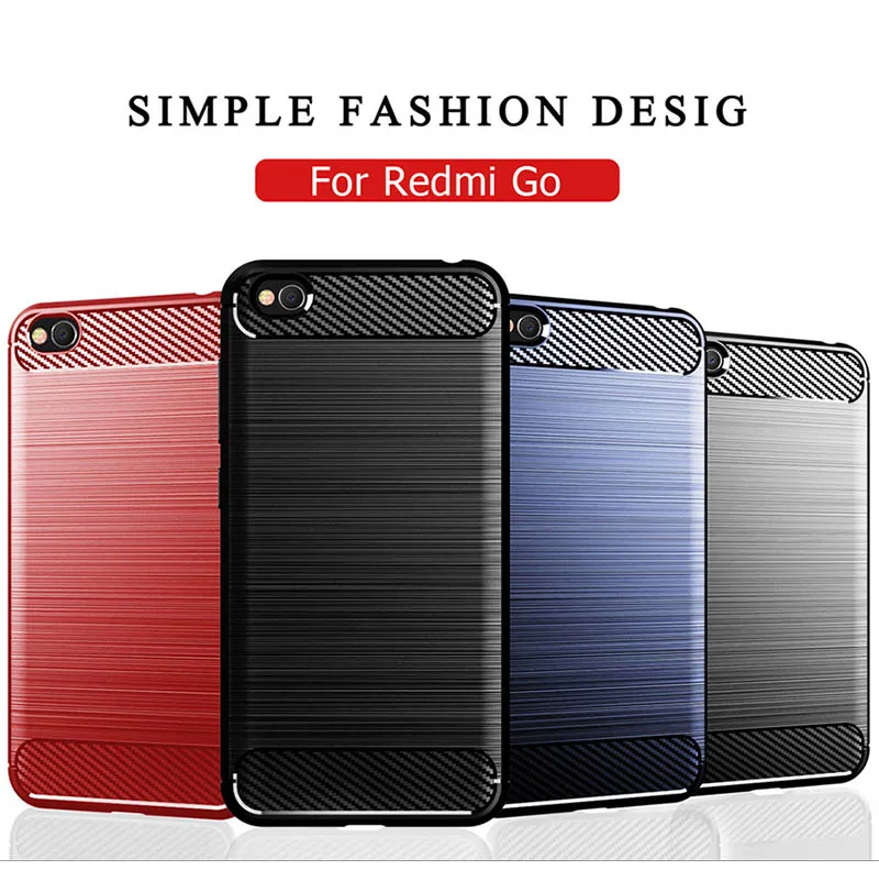 Роскошный мягкий противоударный чехол из углеродного волокна и силикона ТПУ с