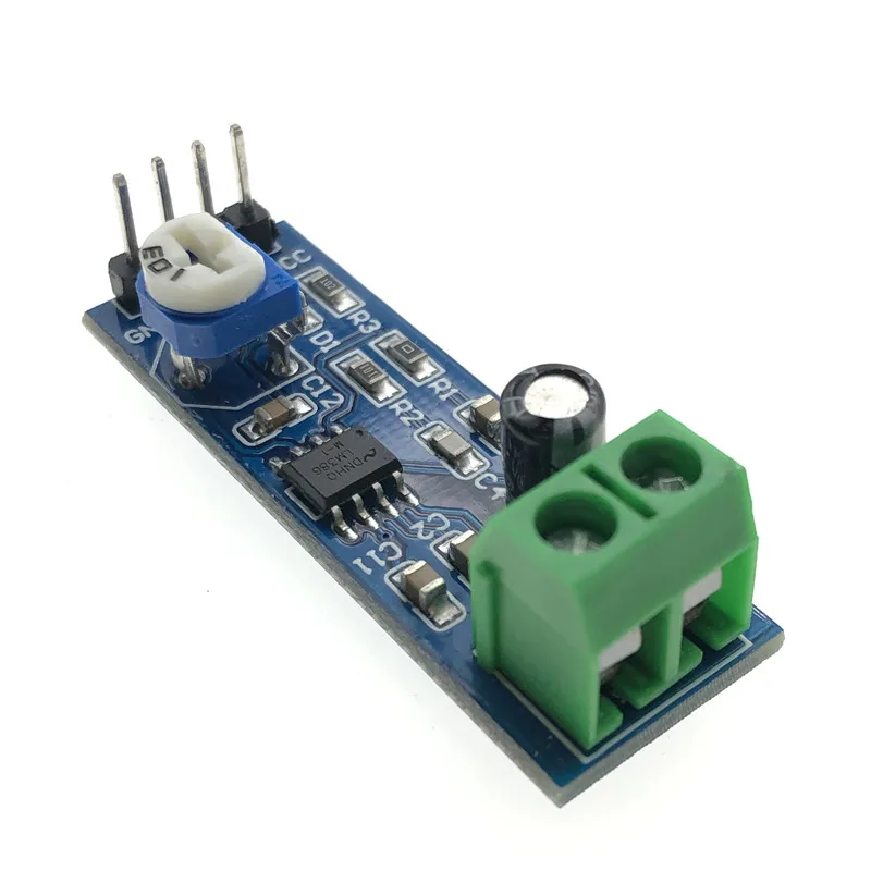 Модуль усилителя мощности аудио LM386 Плата усиления 200 раз моно усилитель вход 5 12