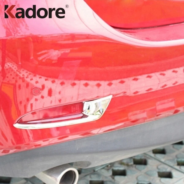 Для Mazda 6 Atenza 2013 2014 2015 2016 ABS хромированная лампа заднего противотуманного фонаря