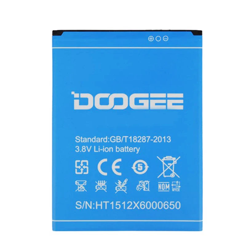 Full New 3.8V 3000mAh Replacement Battery For DOOGEE X6 Pro Bateria Batterij Mobile Phone Batteries | Мобильные телефоны и