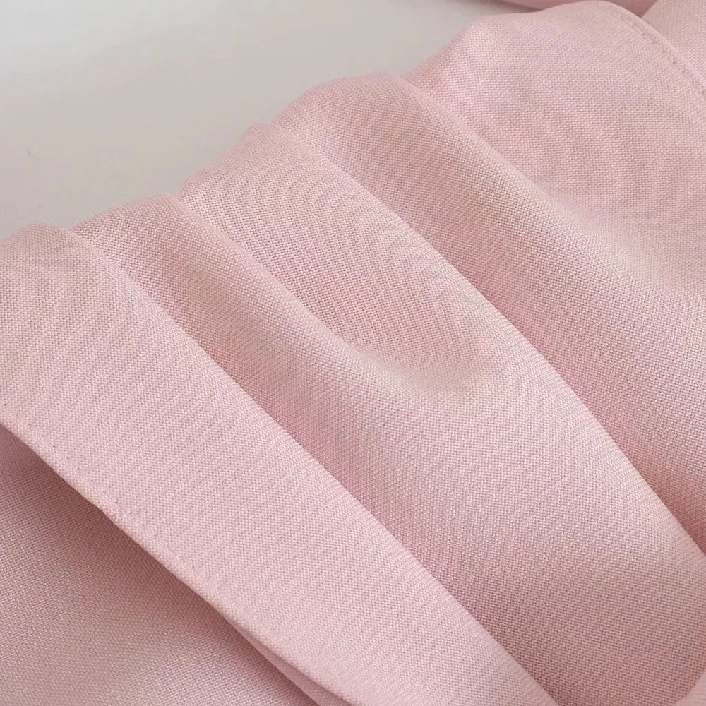 

Long Sleeve Office Lady Dresses Woman Front Button Elegant Summer Dress Women Clothing 2021 Knot Ruched Mini Dress Vintage