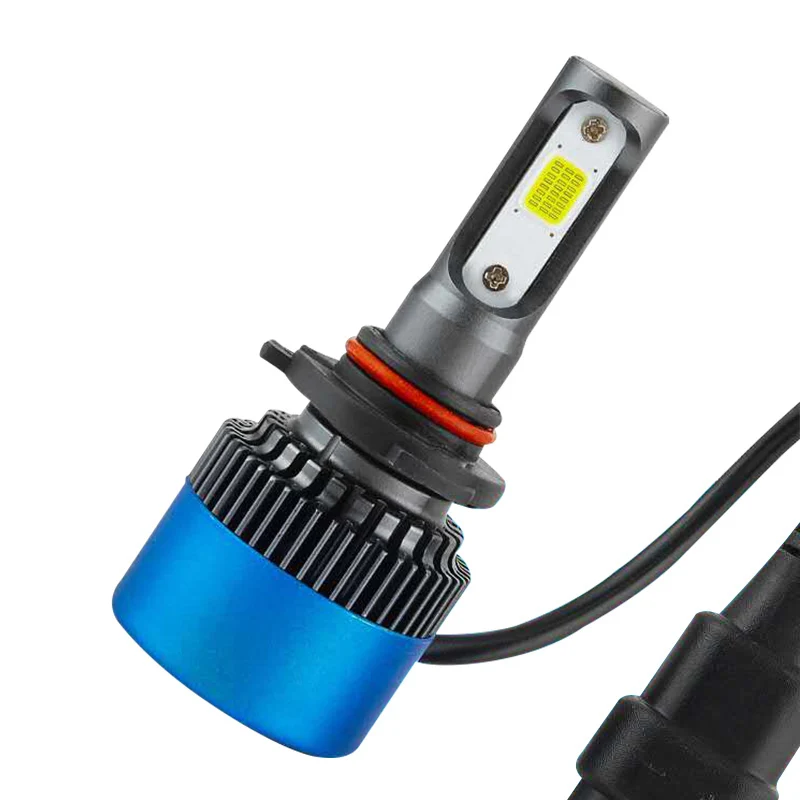 CARCTR 2 шт. H4 H7 светодиодный фар автомобиля лампы H1 H8 H9 огни H11 9006 9005 фары 8000LM 36W 6500K