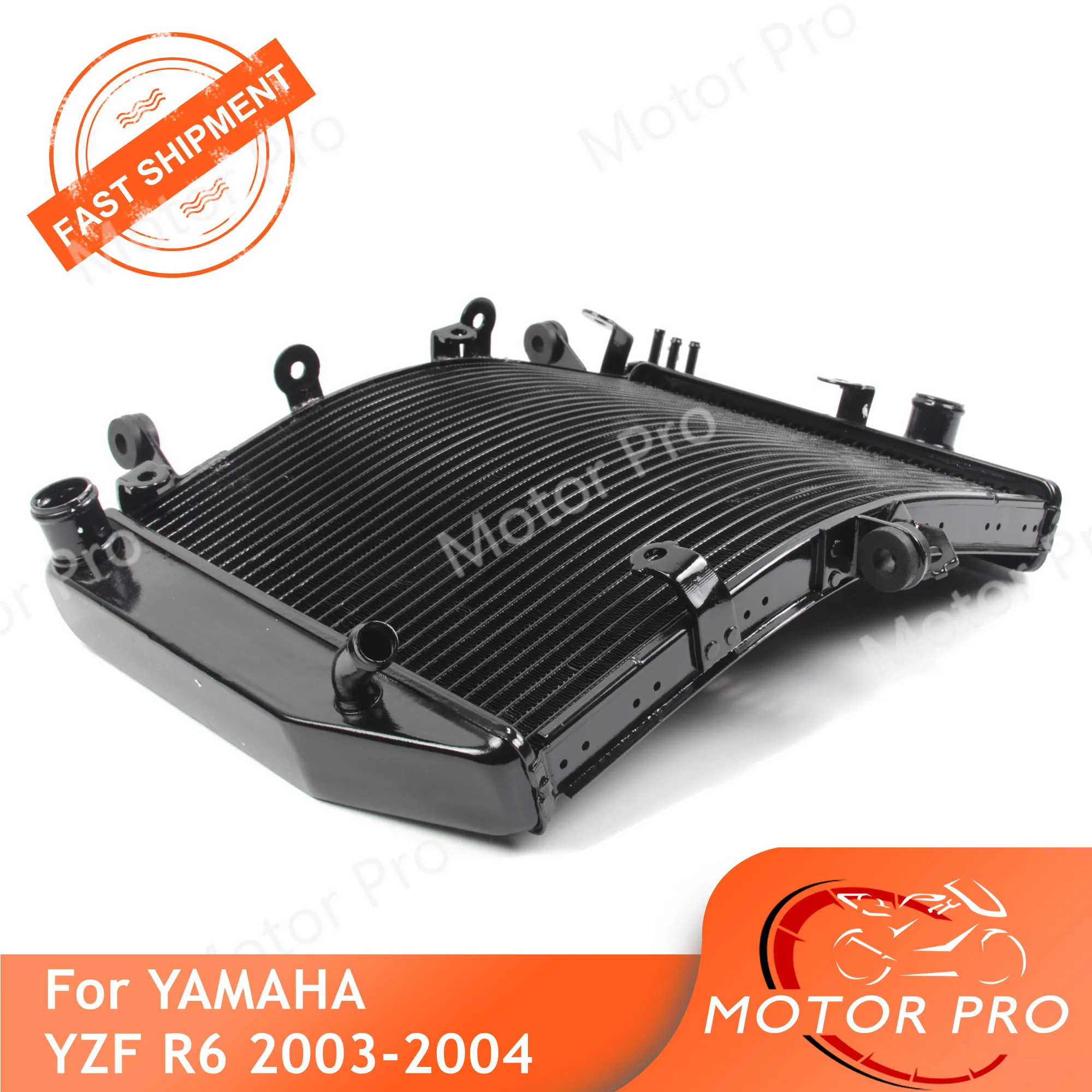 Радиатор для Yamaha YZF R6 2003 2004 охлаждающий кулер мотоцикла Сменные аксессуары YZF-R6 03 04