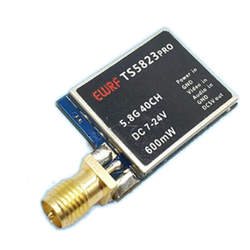 

5.8G FPV Transmitter UVC Video Downlink OTG VR 40CH 600MW Transmitter CMOS Camera Fpv RC Drone Spare Parts