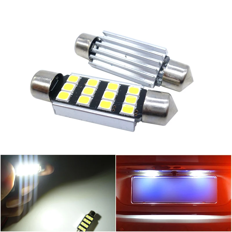2x C5W светодиодная лампочка CANBUS Festoon для багажника купольная карта
