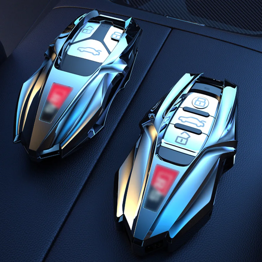 

One for Audi Key Case Chain Q2l Q3 S3 S5 S6 R8 Q7 Q5l Q8 S4 S8 A1 A3 A4 A6 A4L A5 A6L A7 A8 TTRS Accessories