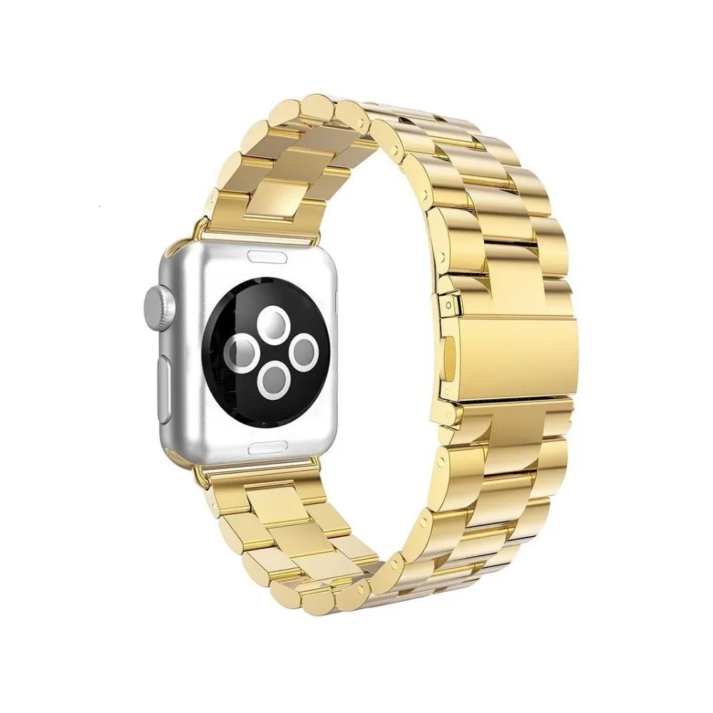 Сменный металлический ремешок из нержавеющей стали с бабочкой для Apple Watch 44 мм 40 мм iwatch Series 5 4 3 2 Sport Edition 38 мм 42 мм