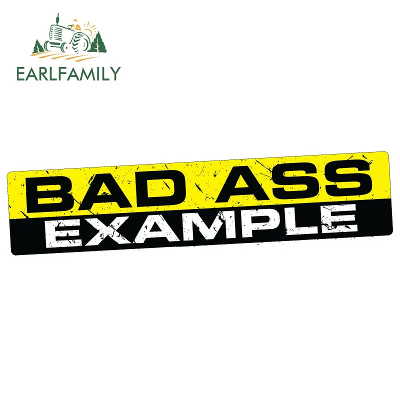 EARLFAMILY 15 см x 3 Стайлинг автомобиля Наклейка пример плохой задницы виниловая