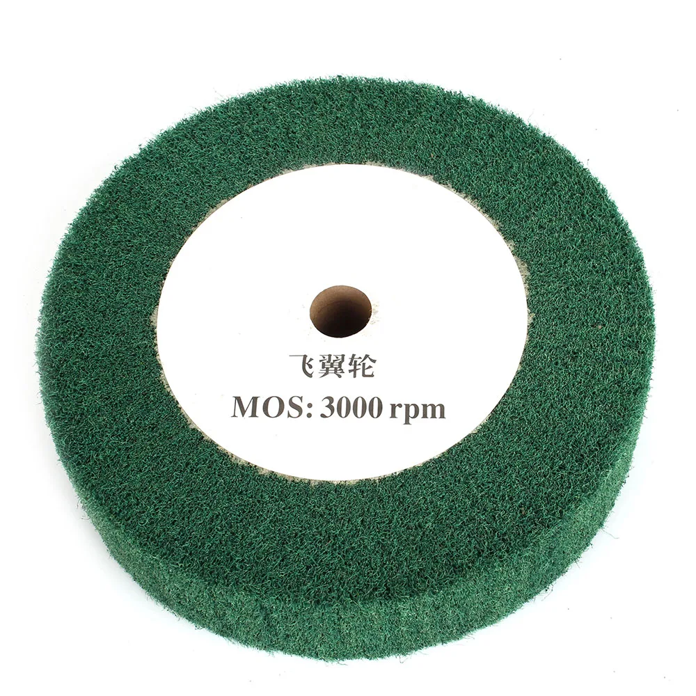 

Polishing Wheel Non-Woven Flap Mop Polishing Wheel Disc For Angle Grinder Polishing Tools 100/125/150/200/250/300mm 20mm Bore
