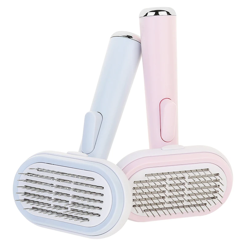 

Hoopet Dog Cat Brush 5 in 1 Pet Grooming Kit for Long Short Pet Hair Fur Removal Pet Pin Brush Bath Masaage De-matting Comb