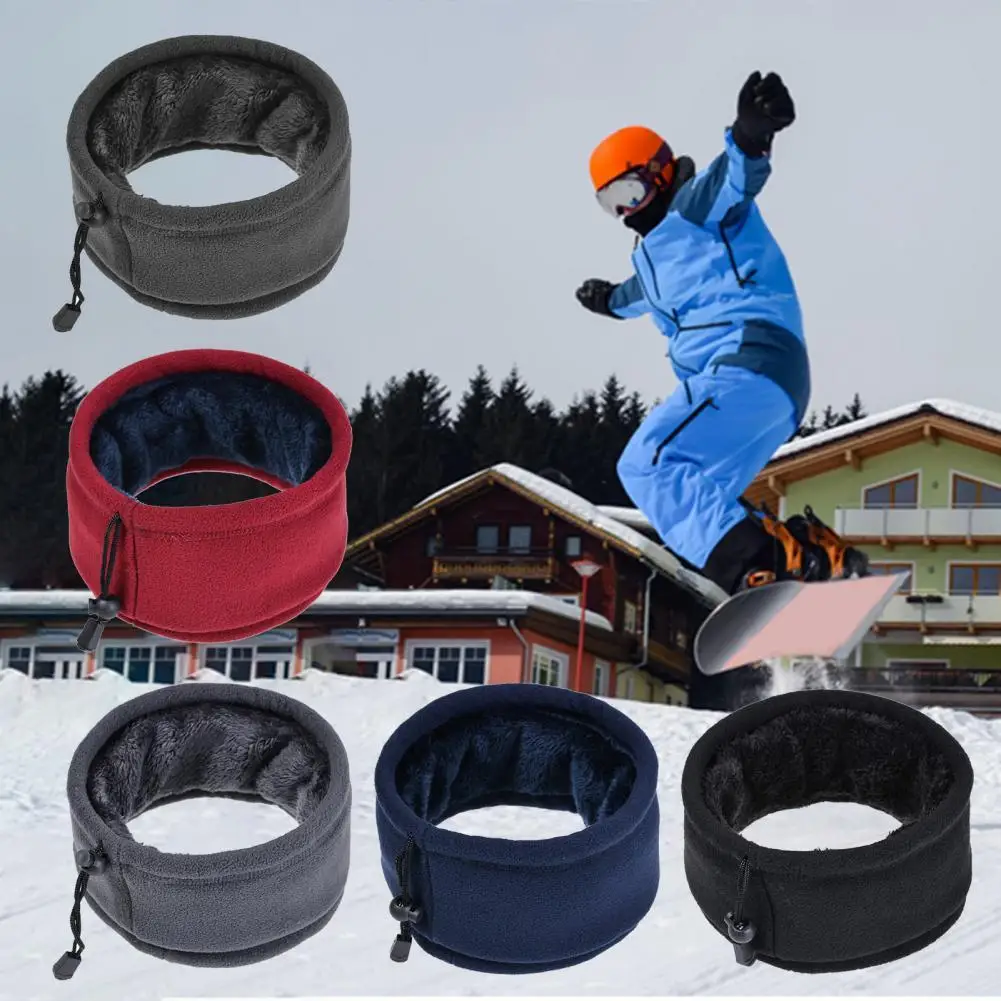 

Neck Warmer Scarf Skin-friendly Breathable Accessory Winter Circle Loop Scarves for Outdoor