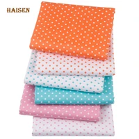 100 cotton printed twill fabricdot series clothfor diy sewingquilting babykids beddingcraft textile material by meters